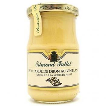 Mittelscharfer Dijon Senf mit Weißwein 190 ml