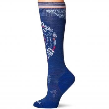 Smartwool Damen Skisocken Phd Le Ptrn Größe L Blau