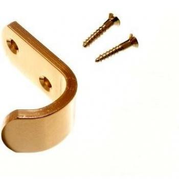 Aluminium Coat Hook Gold Finish 50MM X 4MM