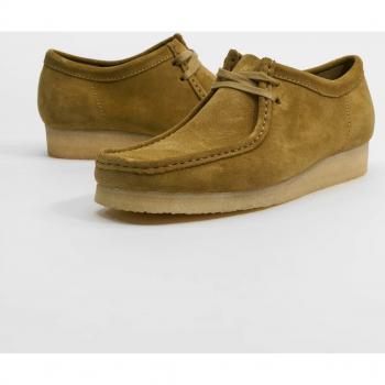 Clarks Scarpe Wallabee Donna Verde