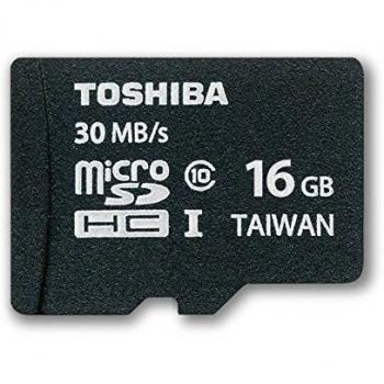Tarjeta Micro SD Toshiba 16 GB UHS-I Clase 10
