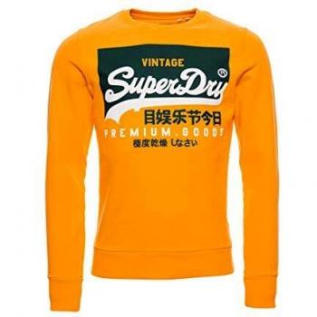 Pull-over Superdry Vintage Logo O Crew – Tendance Utah Gold, XS