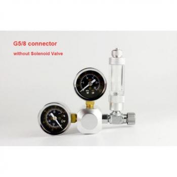 Régulateur CO2 d'aquarium avec électrovanne et compteur