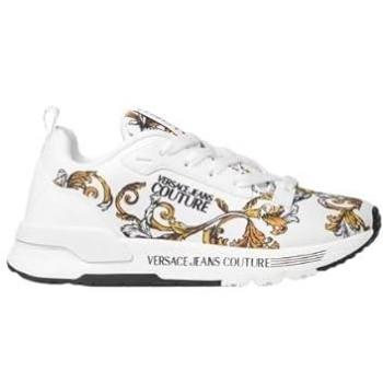 Versace Jeans Couture Sneaker White Leather & Nylon 78VA3SAA