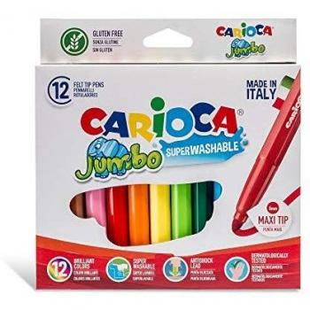 Carioca Jumbo 12 Color Markers