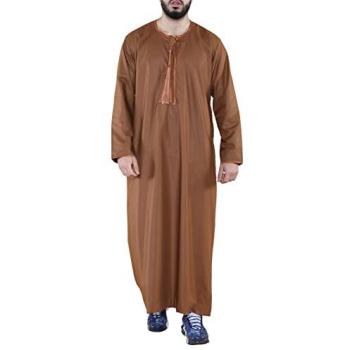Arabian Jubbah Robe, Camel Color – L