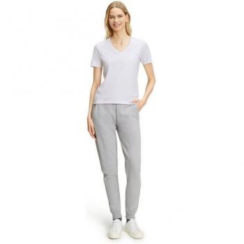T-Shirt Senza Maniche Femminile Collo a V Bianco XL FALKE