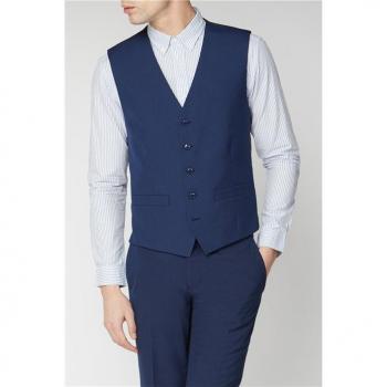 Bright Blue Vest for Men