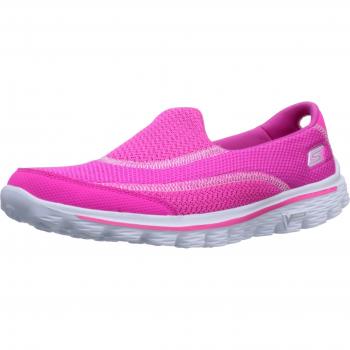 Skechers Go Walk 2 Women's Trainers Pink 5 UK