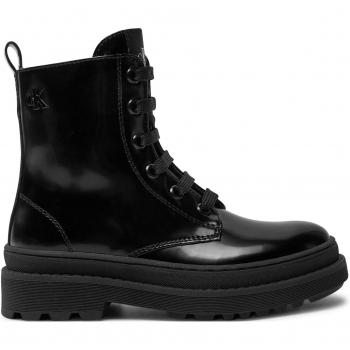 Bootie Scarponcini Lacci Calvin Klein Jeans V4A5-81031 Nero M