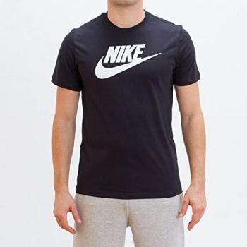 Maglietta Nike A Maniche Corte Sportswear Icon Futura Black XS