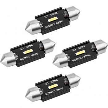 Festoen LED Levenslampen 4Pcs Auto Interieur C5W C10W