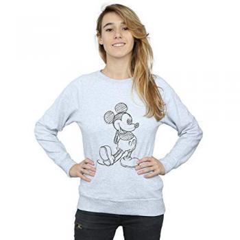 Mickey Mouse Graphic Sketched Sweater