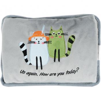 Biggdesign Cats Greeting Wärmeflasche