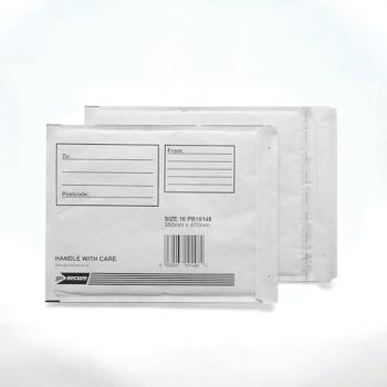 ProSeal Bubble Mailer Set – Size 10, White, 10 Units