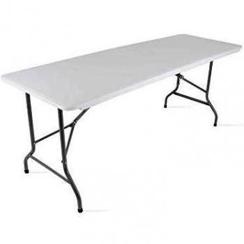 Table pliante de camping MOB EVENT PRO 180 cm, blanc
