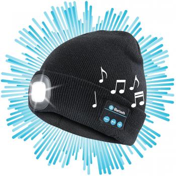 Chapeau Isolant avec Bluetooth et Lumière LED
