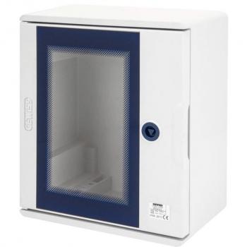 Armadietto elettrico a muro con porta in poliestere trasparente 250x300x160 IP66 GW46201F