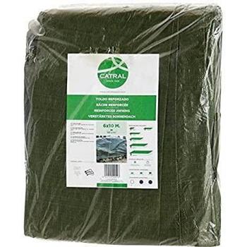 Toldo reforzado gramaje 120 grs, 3 x 5 m, color verde
