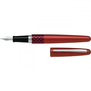 Pilot Retro Pop Füllhalter – 0,7 mm, silberner Schaft, 30 ml Tintenreservoir