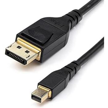 StarTech 3ft Mini DisplayPort to DisplayPort 1.4 Cable