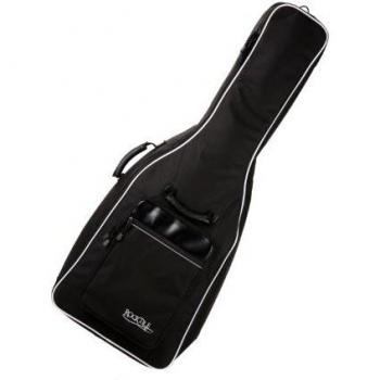 Rocktile Gitarrentasche Westerngitarrentasche 4/4 (Gigbag für Westerngitarre), gepolstert mit Rucksackgarnitur