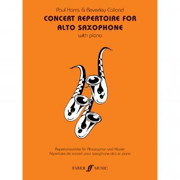 Concert Repertoire for Alto Saxophone