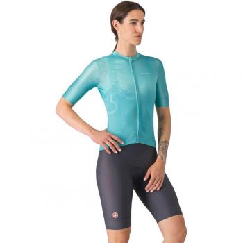 Castelli Prima 2 DT Velohosen Damen – dunkelgrau, XL (Trägerhose)