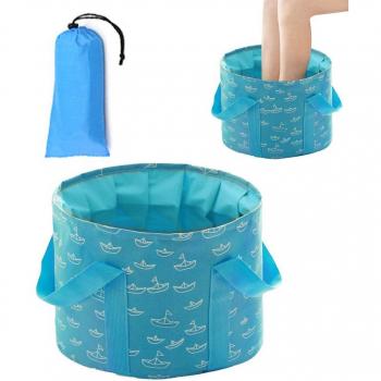 Cubo de Baño con Bañera de Pie y Sistema de Masaje