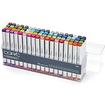 Copic, ensemble de 72 marqueurs professionnels