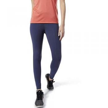 Reebok Damen Os Lux Tight Netze, blau (Heritage Navy), M