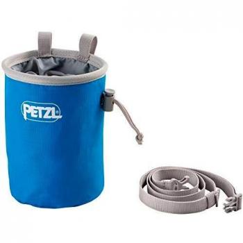 Petzl Erwachsenen-Magnesiengeldbeutel Bandi Chalkbag, Einheitsgröße in Blau