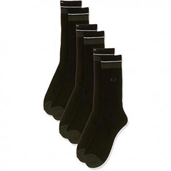 Calcetines Oakley (3 Pcs) Esenciales Talla Mediana Negro