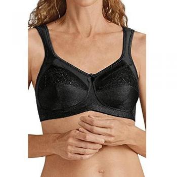 Soft Cup 36B Black Isadora Bra by Amoena