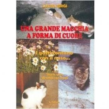 Una grande macchia a forma di cuore. I gatti contano con il naso...