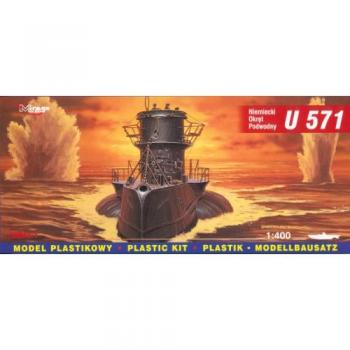Sous‑Marin U‑571 (Version 1:400) – Mirage Hobby