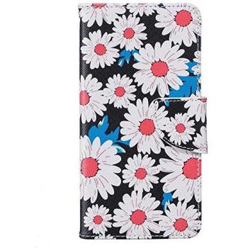 Custodia Glam a Portafoglio per Huawei P9 Fiori