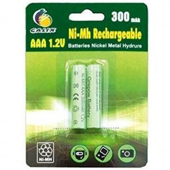 GALIX 2 batterie ricaricabili LR03 Ni-Mh 1,2 Volt 300 mAh