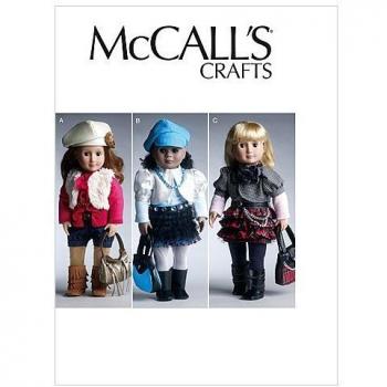 McCall’s M6480 18” Doll Apparel Collection