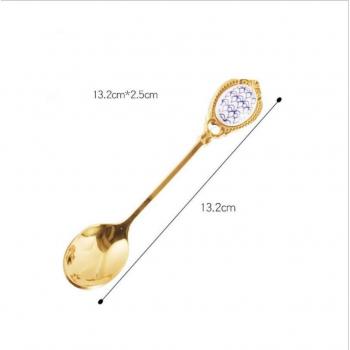 High-end ceramic coffee spoon