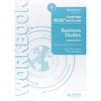 Cambridge IGCSE and O Level Business Studies Workbook 2nd edition