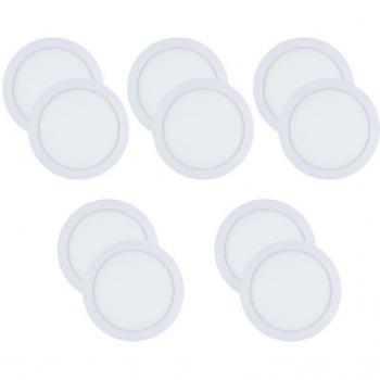 Easy Circular 10 LED Downlights 4000K Blanco Forlight