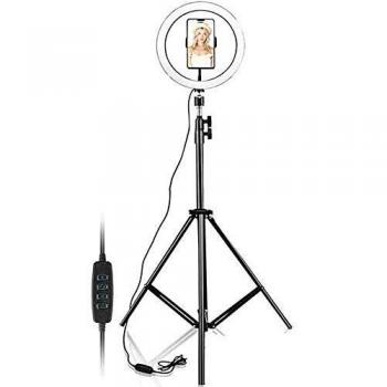 Lumière Anneau LED 10 avec Trépied pour Youtube et Maquillage