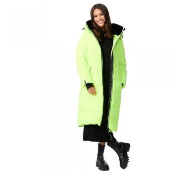 Damen Steppjacke Zuraraa XVI von MARIKOO in Neon Grün