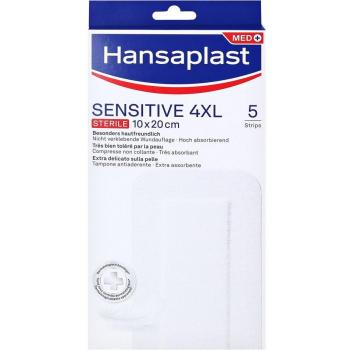 Hansaplast cerotti sensitive 4xl 5 pezzi, sterile 10 x 20 cm