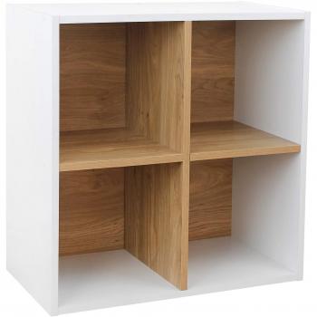 House & Homestyle 4 Cube Storage Unit, H W 60cm x D 29cm