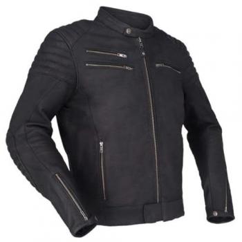 Richa Charleston Motorrad Lederjacke Schwarz 60 Herren