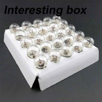 6 V kleine Glühbirne für elektrische Ball-Experimente