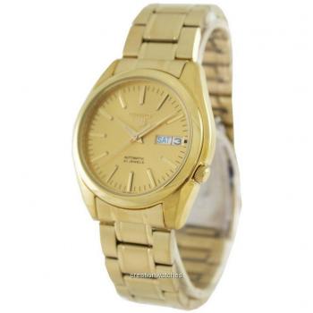 Seiko 5 Automatic SNKL48K1 Gold Watch for Men