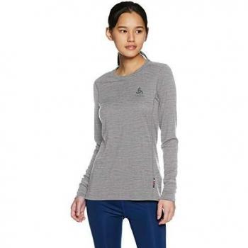 Odlo NATURAL 100% Merino Warm Damen Langarmshirt mit Rundhals